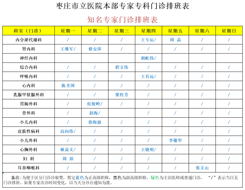 本部专家专科门诊排班表_知名专家(2).png